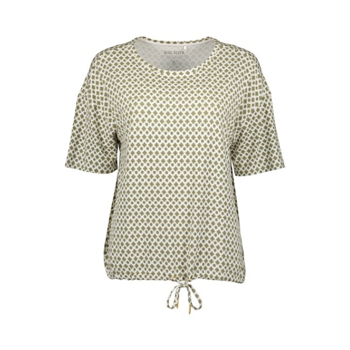 Blue Seven T-shirt print groen dessin 105876